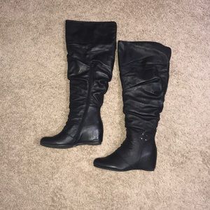 BareTraps Valry WIDE CALF Over the Knee Boot